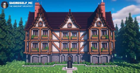 minecraft tudor mansion.